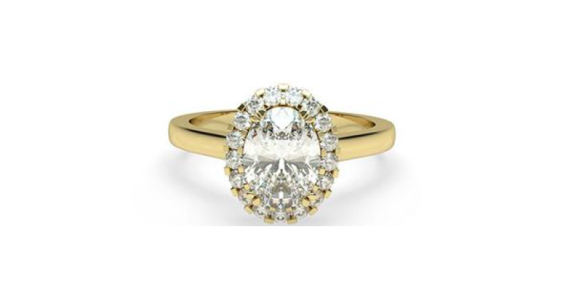 Halo Setting Diamond Ring